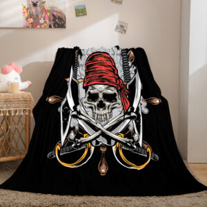 Halloween Horror Skull Blanket 340