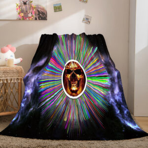 Halloween Horror Skull Blanket 791