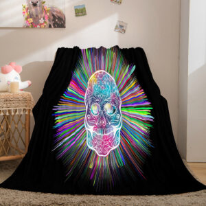 Halloween Horror Skull Blanket 228