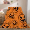 Halloween Pumpkin Blanket 794