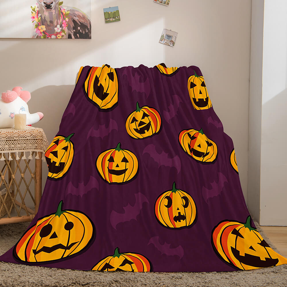 Halloween Pumpkin Blanket 212 Halloween Pumpkin Blanket 212