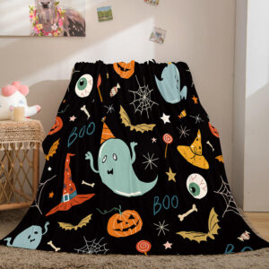 Halloween Pumpkin Blanket 356