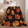 Halloween Pumpkin Blanket 474
