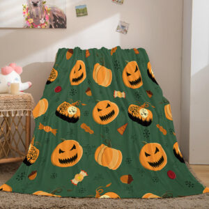 Halloween Pumpkin Blanket 479