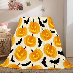 Halloween Pumpkin Blanket 459