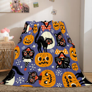 Halloween Pumpkin Blanket 170
