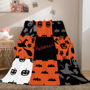 Halloween Pumpkin Blanket 990