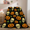 Halloween Pumpkin Blanket 680