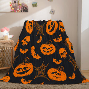 Halloween Pumpkin Blanket 670