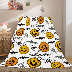 Halloween Pumpkin Blanket 429