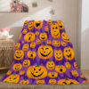 Halloween Pumpkin Blanket 969