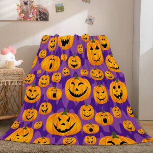Halloween Pumpkin Blanket 969