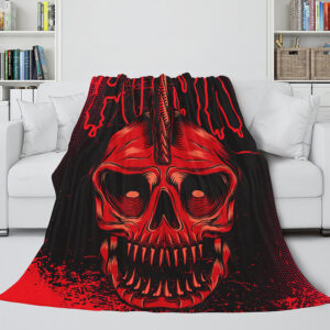 Halloween Skeleton Skull Blanket 132