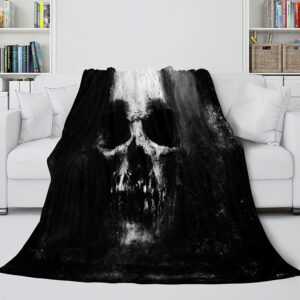 Halloween Skeleton Skull Blanket 732