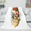 Halloween Skeleton Skull Blanket 977