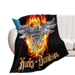 Harley Dayidson Blanket 614