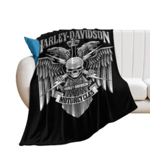 Harley Dayidson Blanket 637