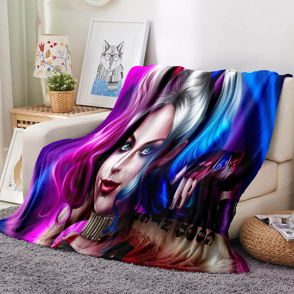 Harley Quinn Blanket 132 Harley Quinn Blanket 132