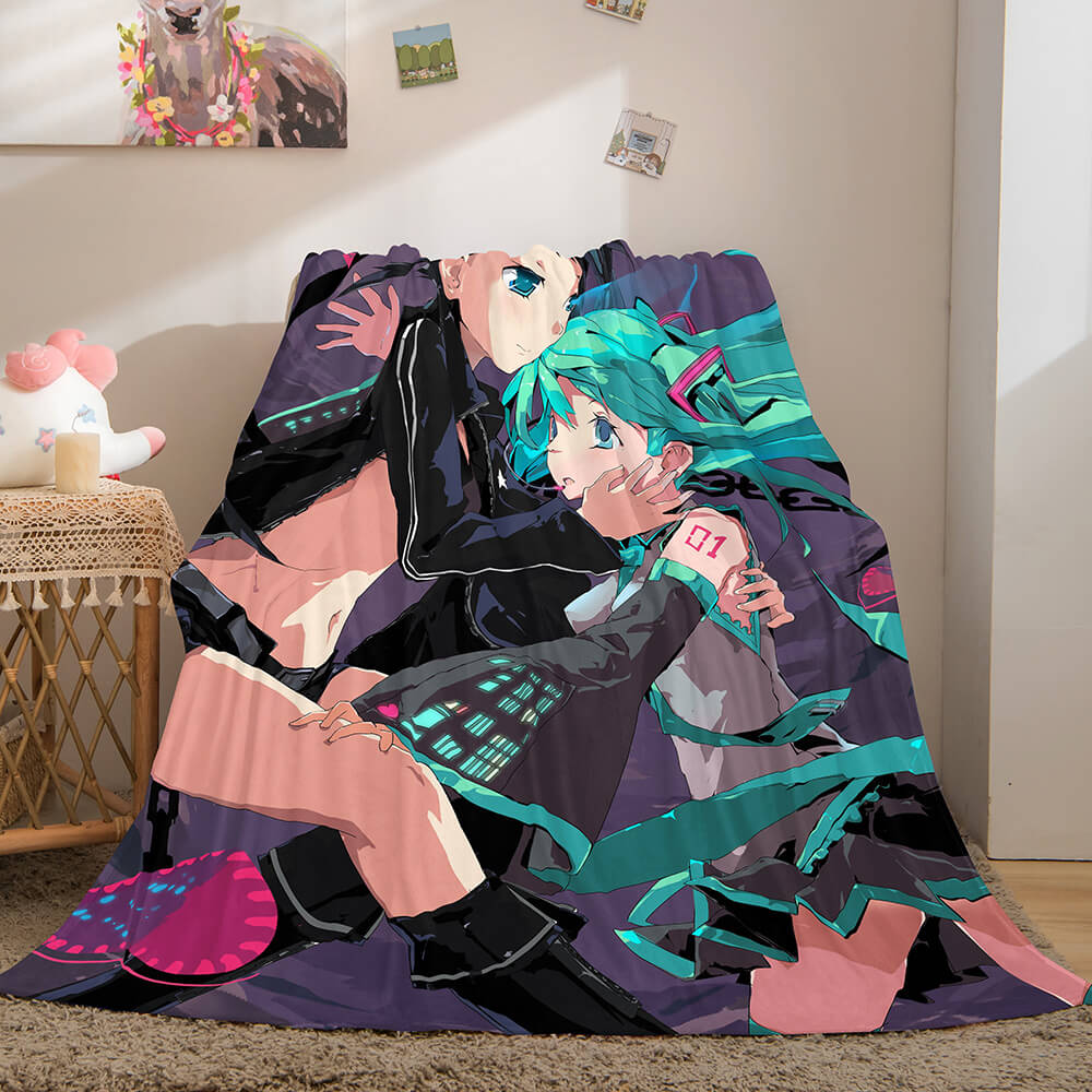 Hatsune Miku Cosplay Blanket 298 Hatsune Miku Cosplay Blanket 298