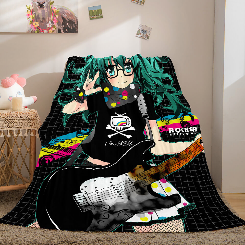 Hatsune Miku Cosplay Blanket 842 Hatsune Miku Cosplay Blanket 842