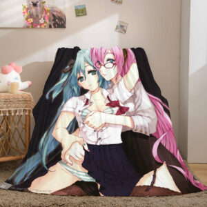 Hatsune Miku Cosplay Blanket 437