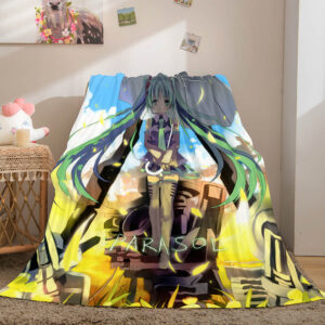 Hatsune Miku Cosplay Blanket 376