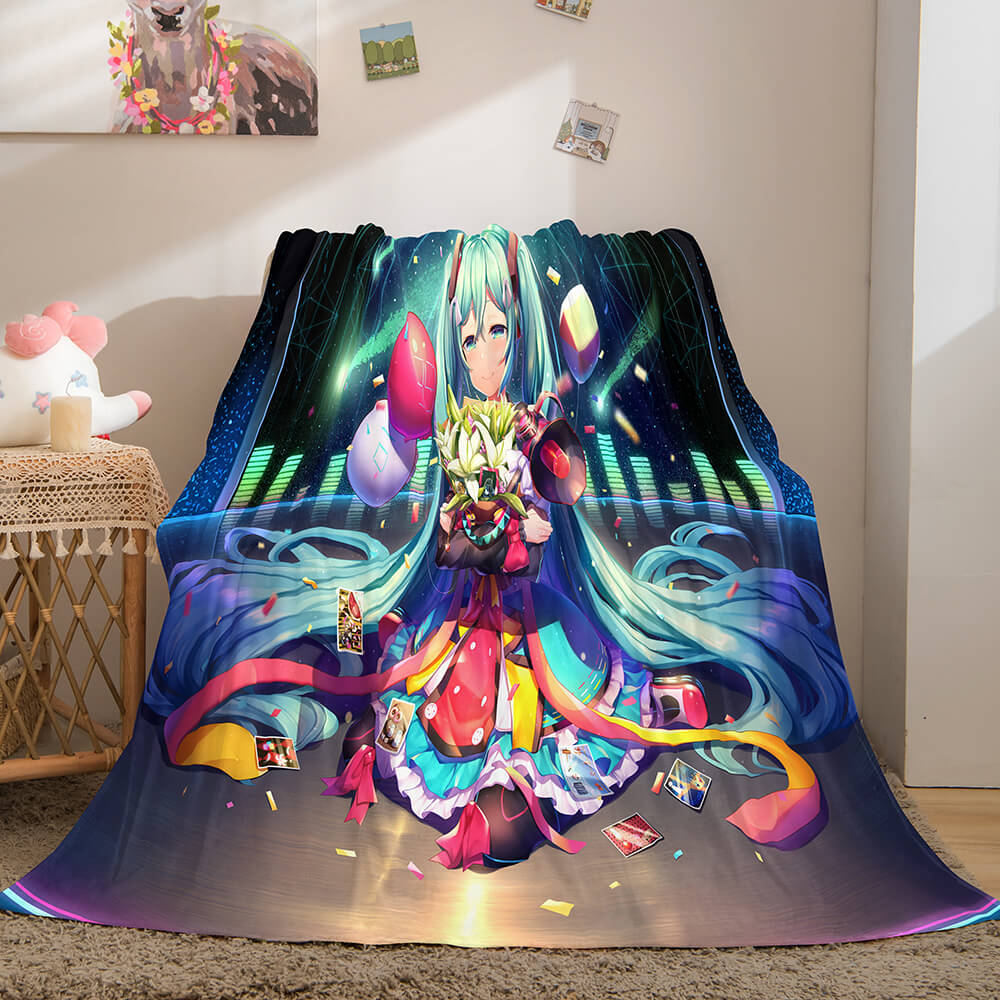 Hatsune Miku Cosplay Blanket 801 Hatsune Miku Cosplay Blanket 801