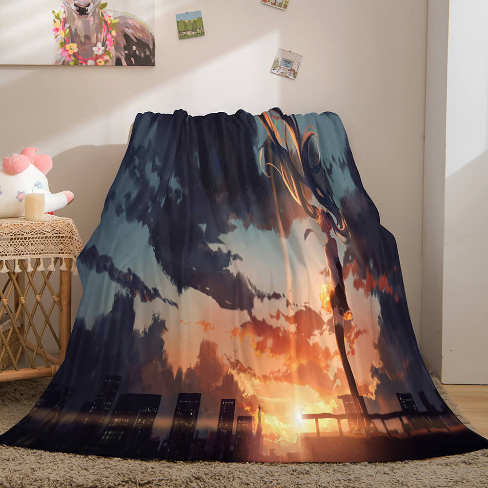 Hatsune Miku Cosplay Blanket 706 Hatsune Miku Cosplay Blanket 706