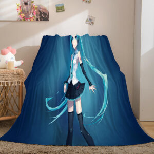 Hatsune Miku Cosplay Blanket 204