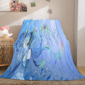 Hatsune Miku Cosplay Blanket 447
