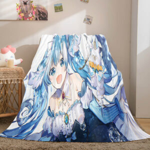 Hatsune Miku Cosplay Blanket 557