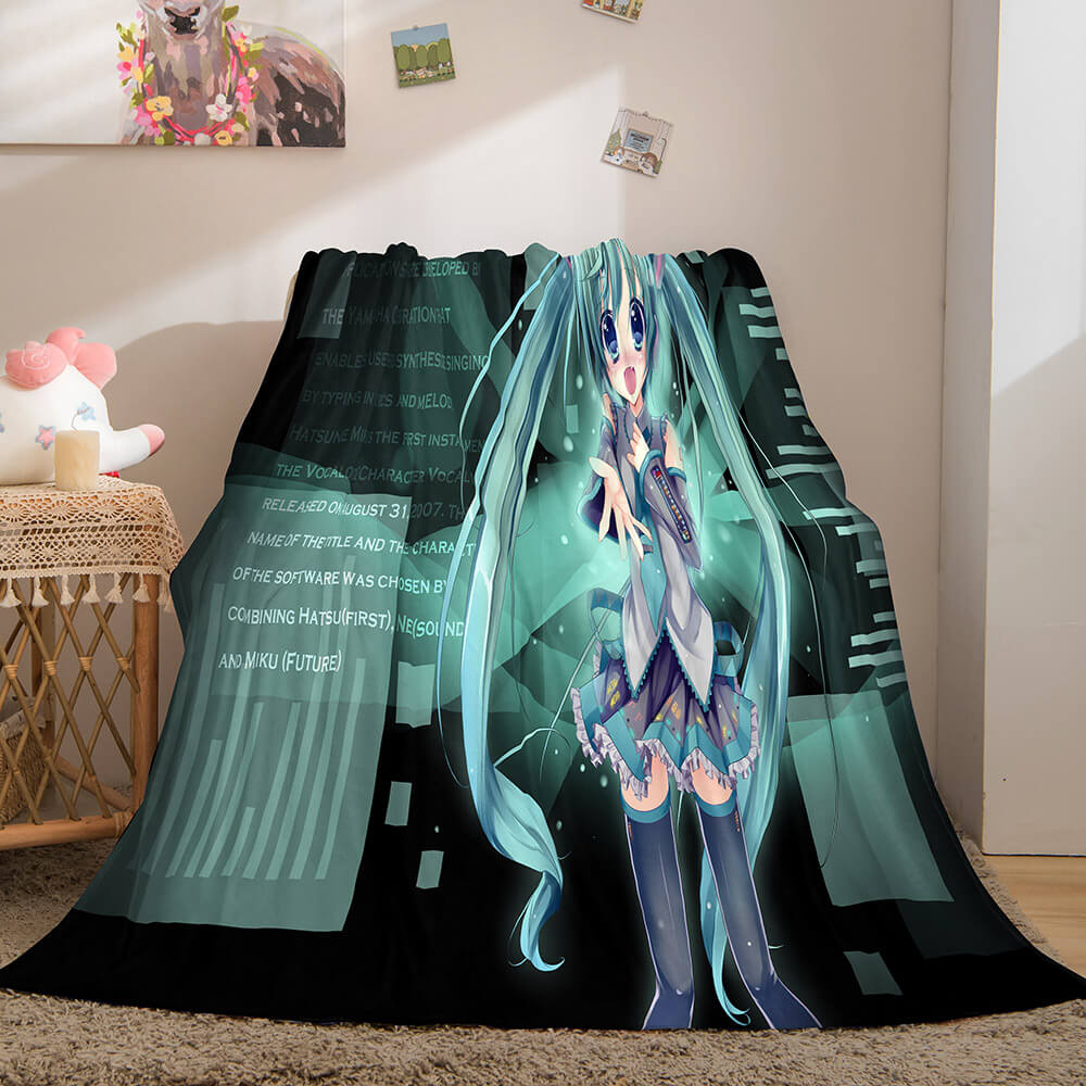 Hatsune Miku Cosplay Blanket 466 Hatsune Miku Cosplay Blanket 466