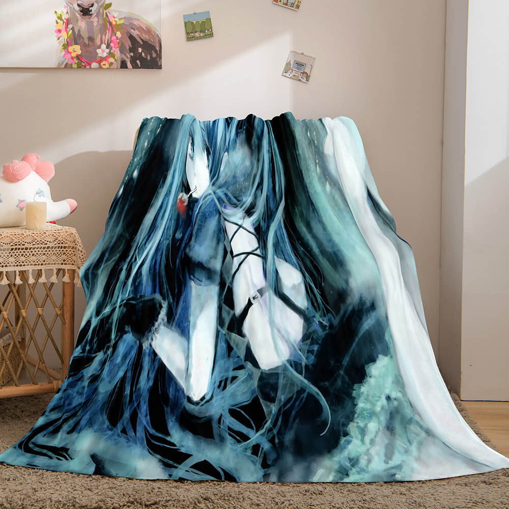 Hatsune Miku Cosplay Blanket 351 Hatsune Miku Cosplay Blanket 351