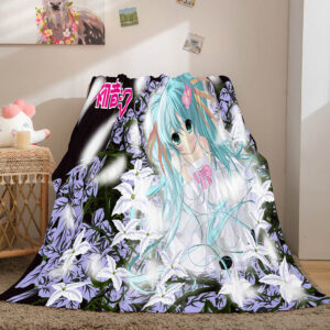Hatsune Miku Cosplay Blanket 968