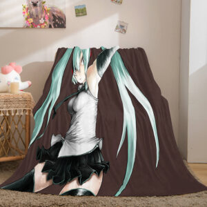 Hatsune Miku Cosplay Blanket 183