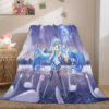 Hatsune Miku Cosplay Soft Blanket 242