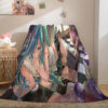 Hatsune Miku Cosplay Soft Blanket 181