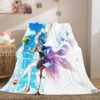 Hatsune Miku Cosplay Soft Blanket 169