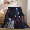 Hatsune Miku Cosplay Soft Blanket 364