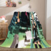 Hatsune Miku Cosplay Soft Blanket 432