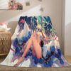 Hatsune Miku Cosplay Soft Blanket 280