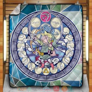 Hero Of Hyrule Quilt Blanket