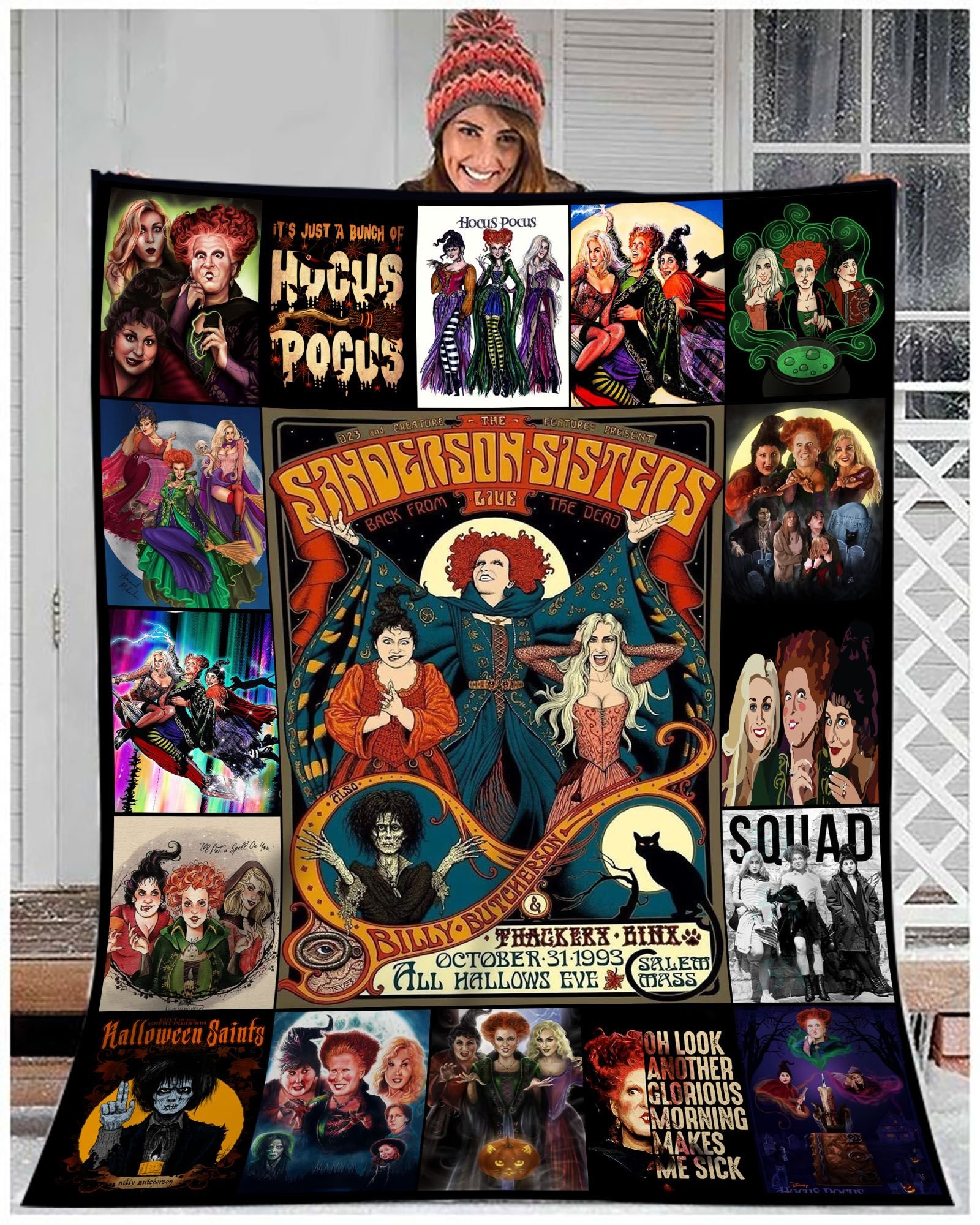 Hocus Pocus In A World Full Of Basic Witches Be A Sanderson Blanket Hocus Pocus In A World Full Of Basic Witches Be A Sanderson Blanket
