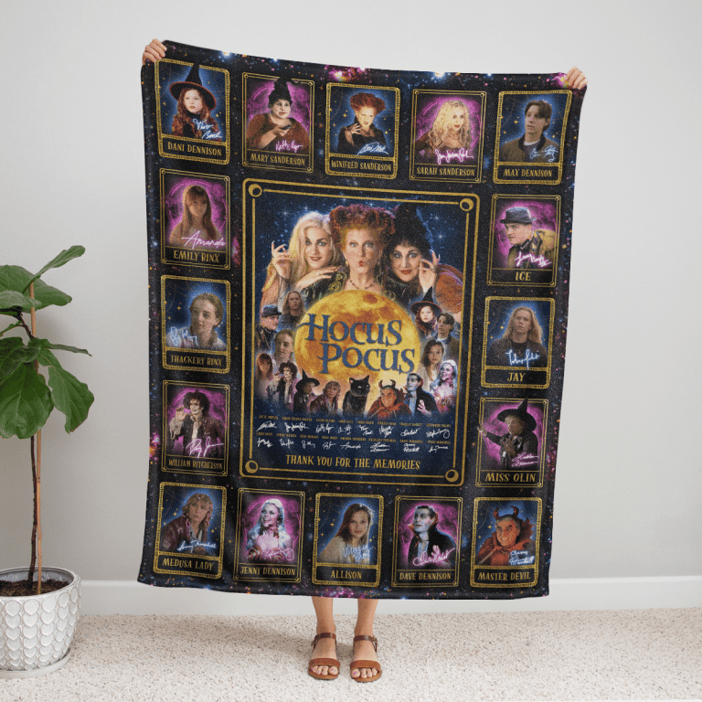 Hocus-Pocus-Thank-You-For-The-Memories-Fleece-Blanket-4