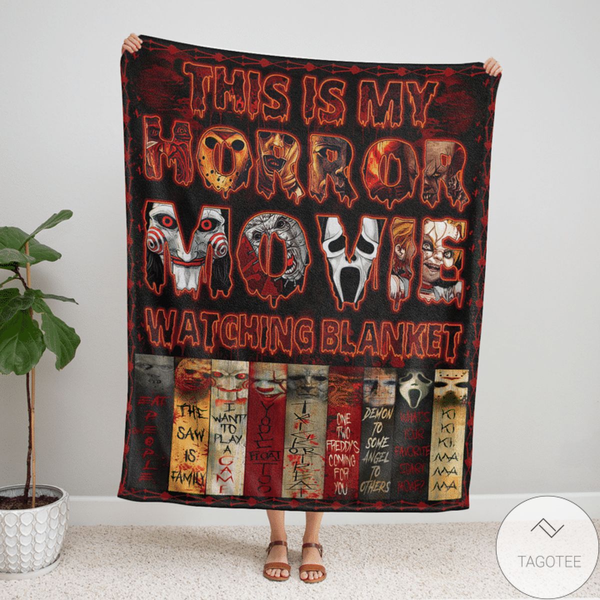 Horror Movie Watching Blanket Eat People The Saw Is Family I Want To Play Game Blanket Horror Movie Watching Blanket Eat People The Saw Is Family I Want To Play Game Blanket