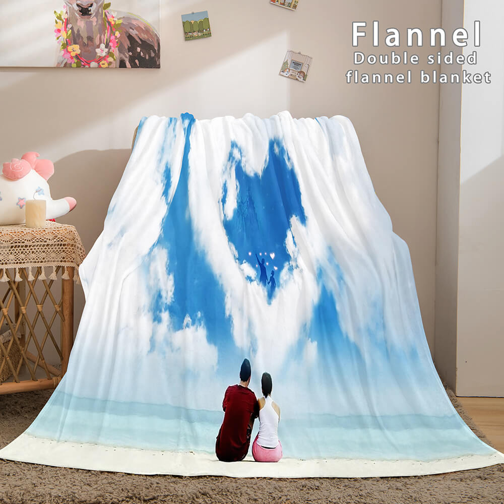 I LOVE You Bed Blanket 956 I LOVE You Bed Blanket 956