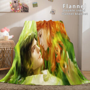 I LOVE You Bed Blanket 645