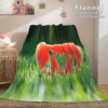 I LOVE You Bed Blanket 519