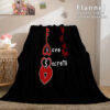I LOVE You Bed Blanket 428