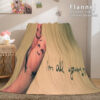 I LOVE You Bed Blanket 511
